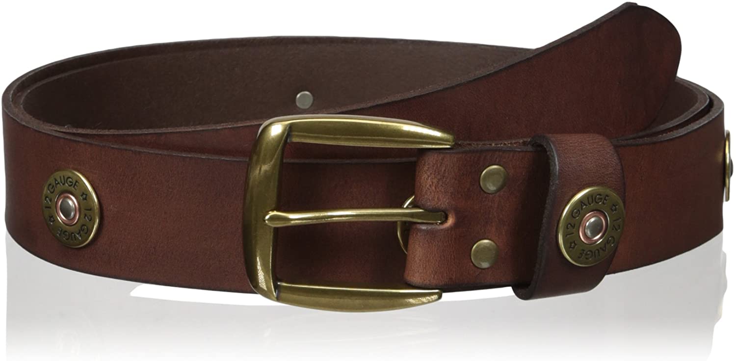 Nocona Mens Multi Shotgun Shell Concho Leather Belt eBay