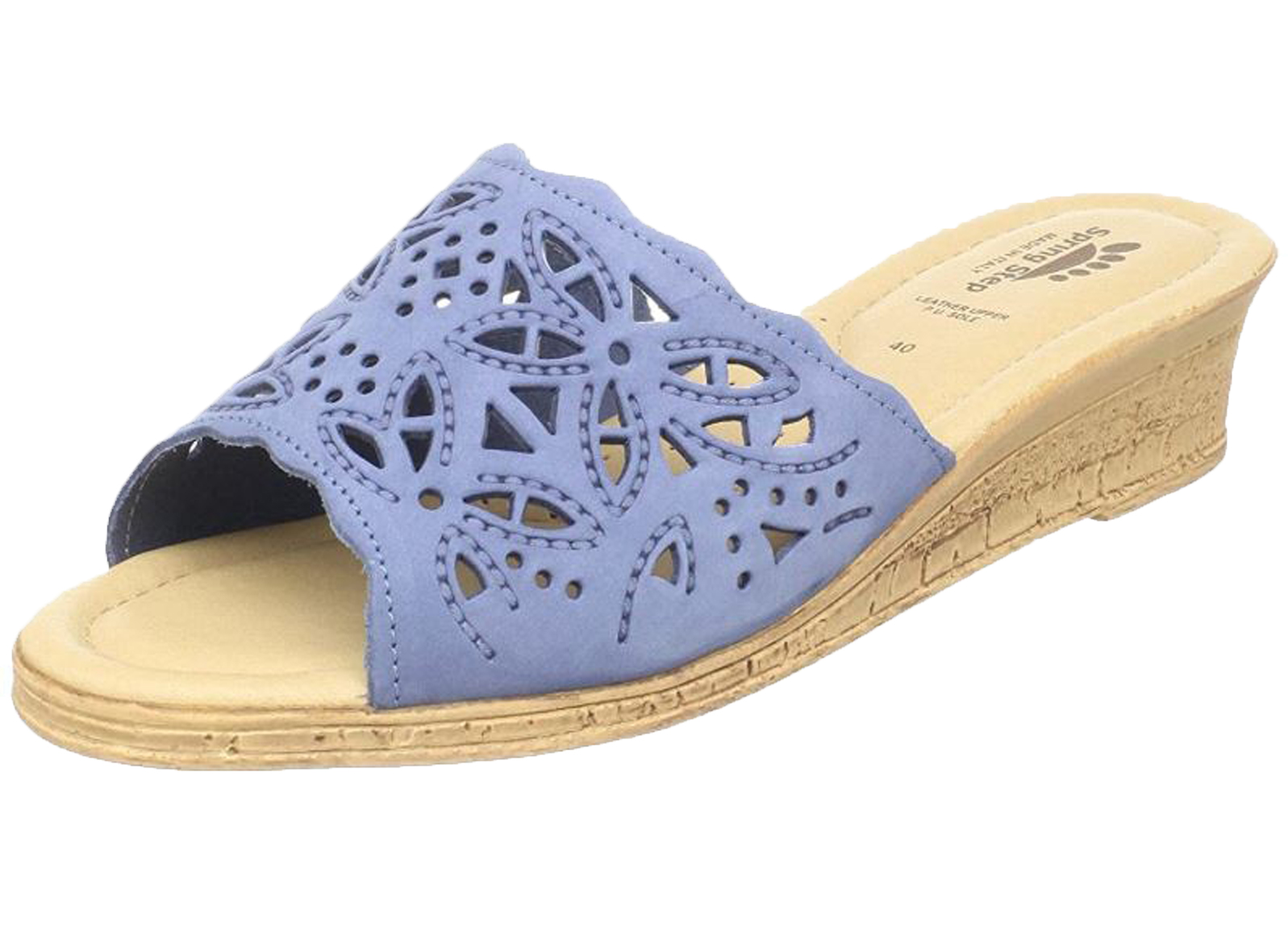 Spring Step ESTELLA-N Women's Fashion Wedge Slide Sandals - Picture 7 of 9
