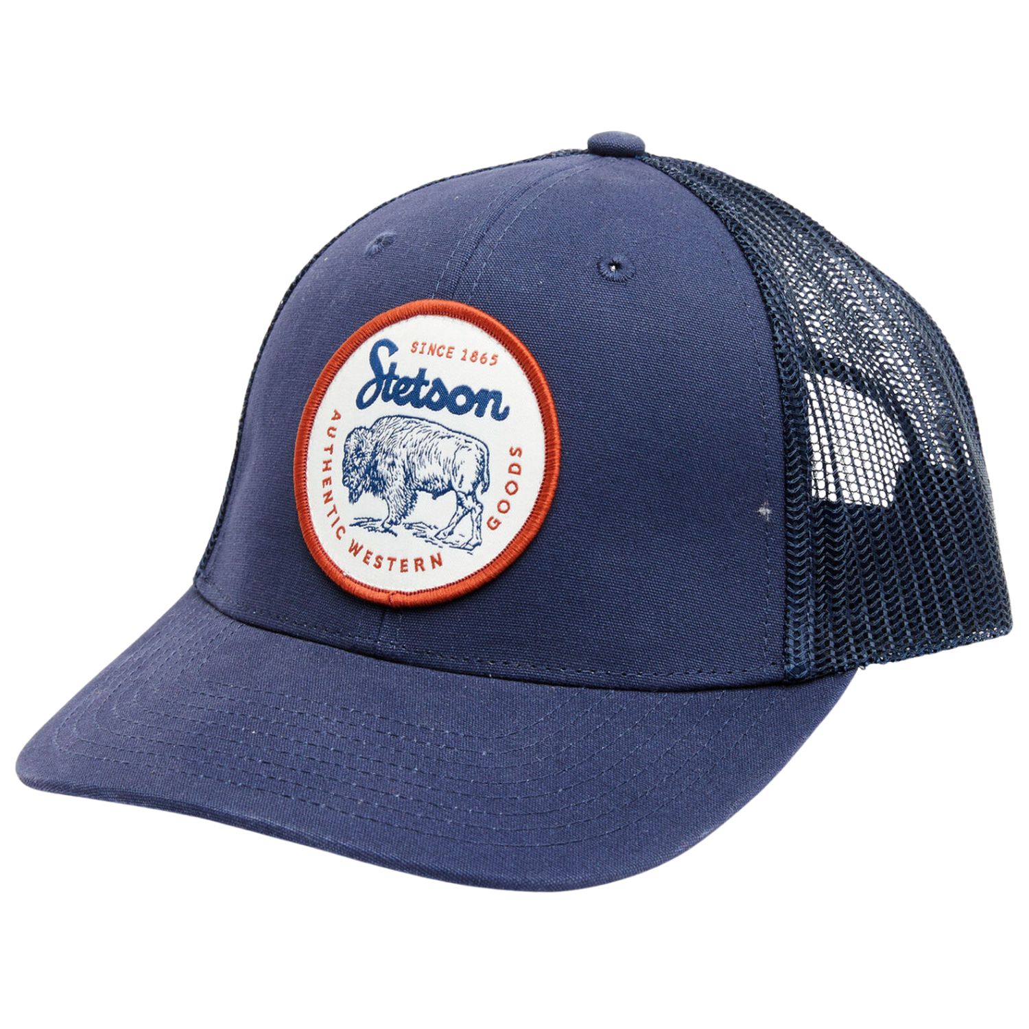 Stetson Authentic Western Goods Bison Patch Adjustable 