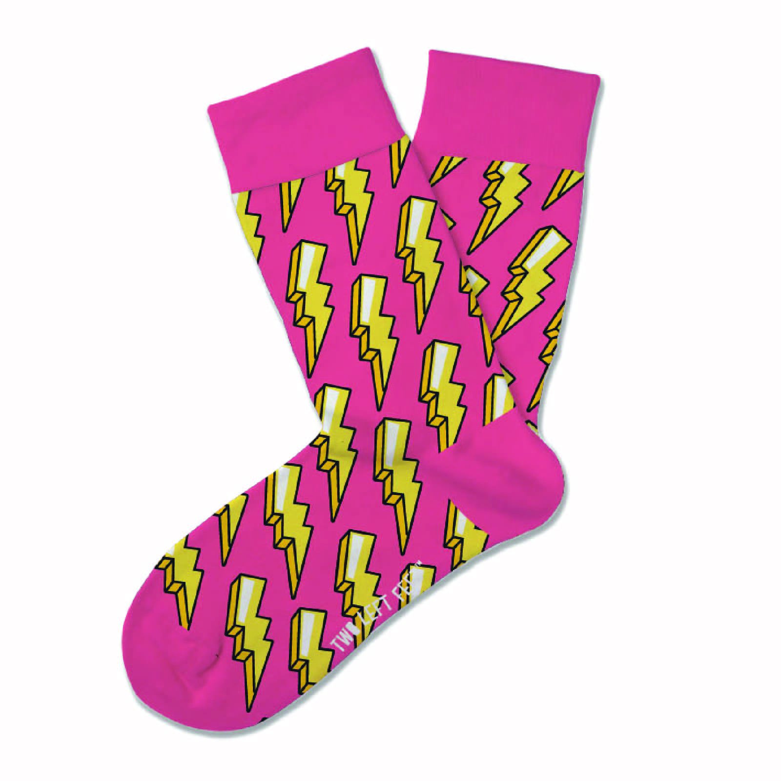 Two Left Feet Printed Kid Sock, Big Feet - Picture 15 of 26