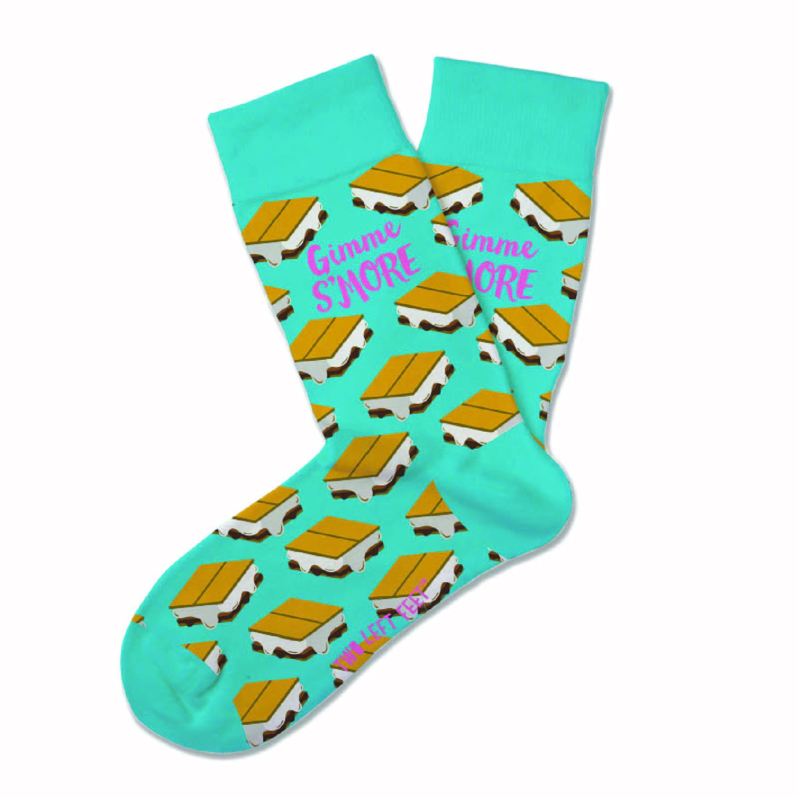 Two Left Feet Printed Kid Sock, Big Feet - Picture 18 of 26