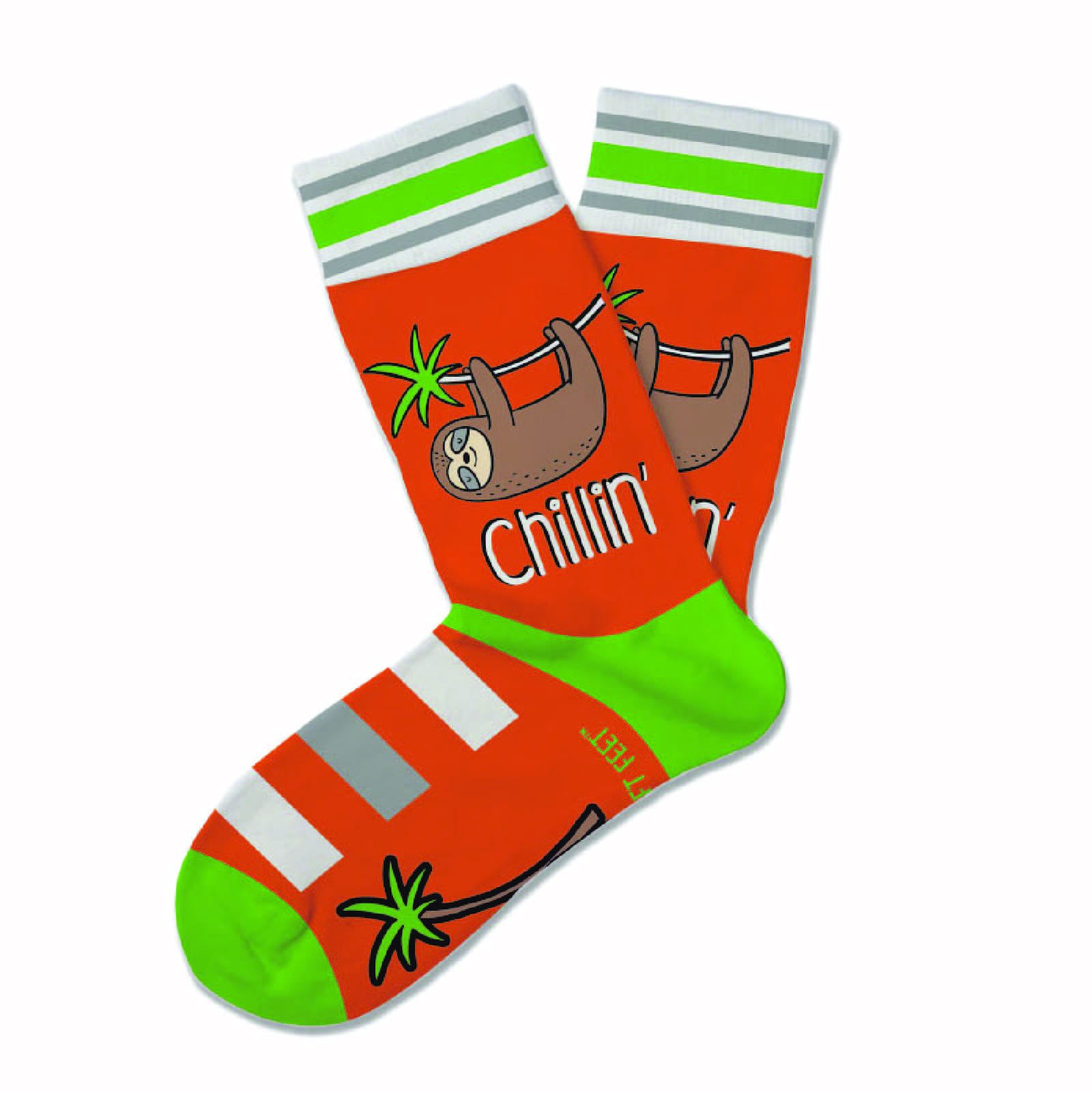Two Left Feet Printed Kid Sock, Big Feet - Picture 19 of 26