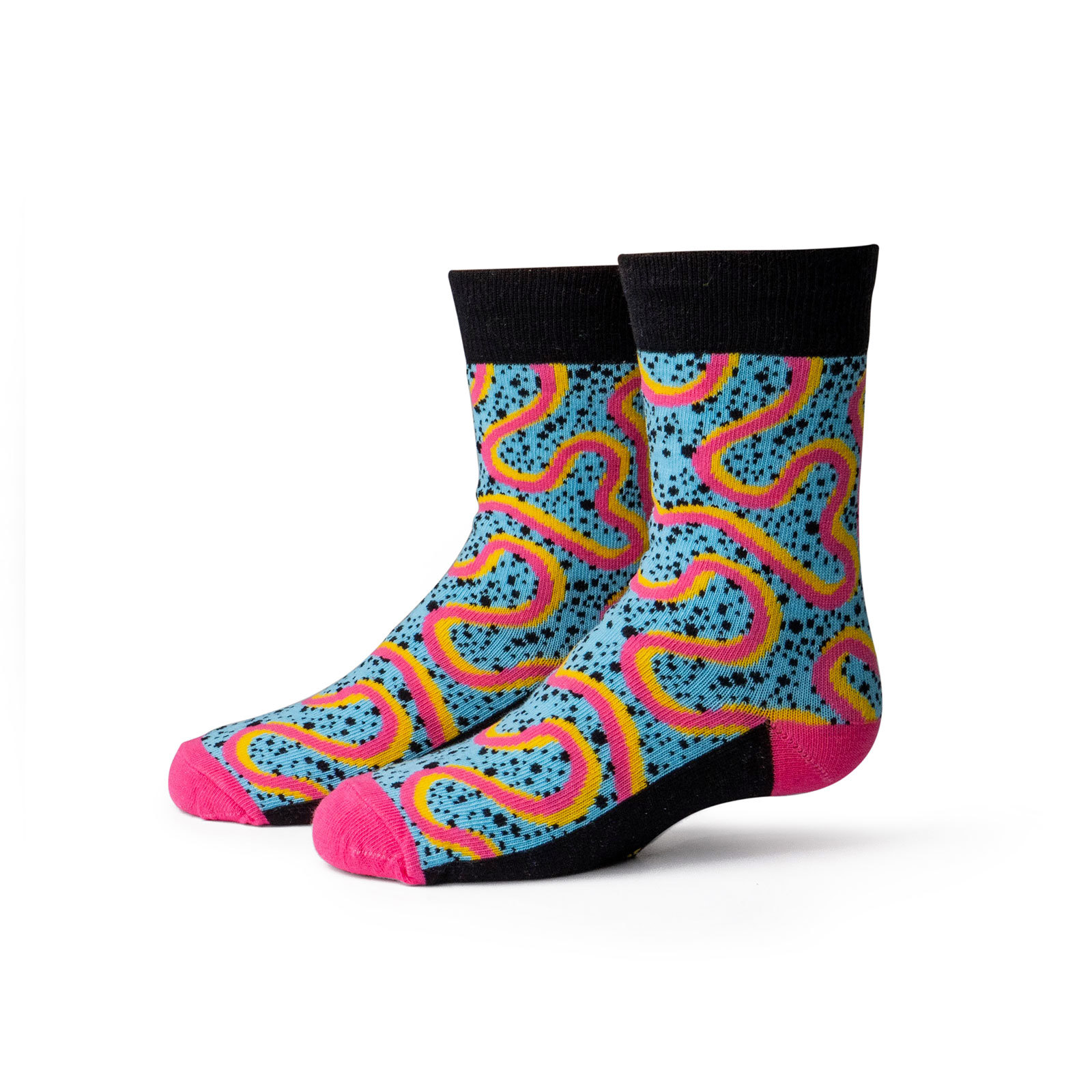 Two Left Feet Printed Kid Sock, Big Feet - Picture 26 of 26