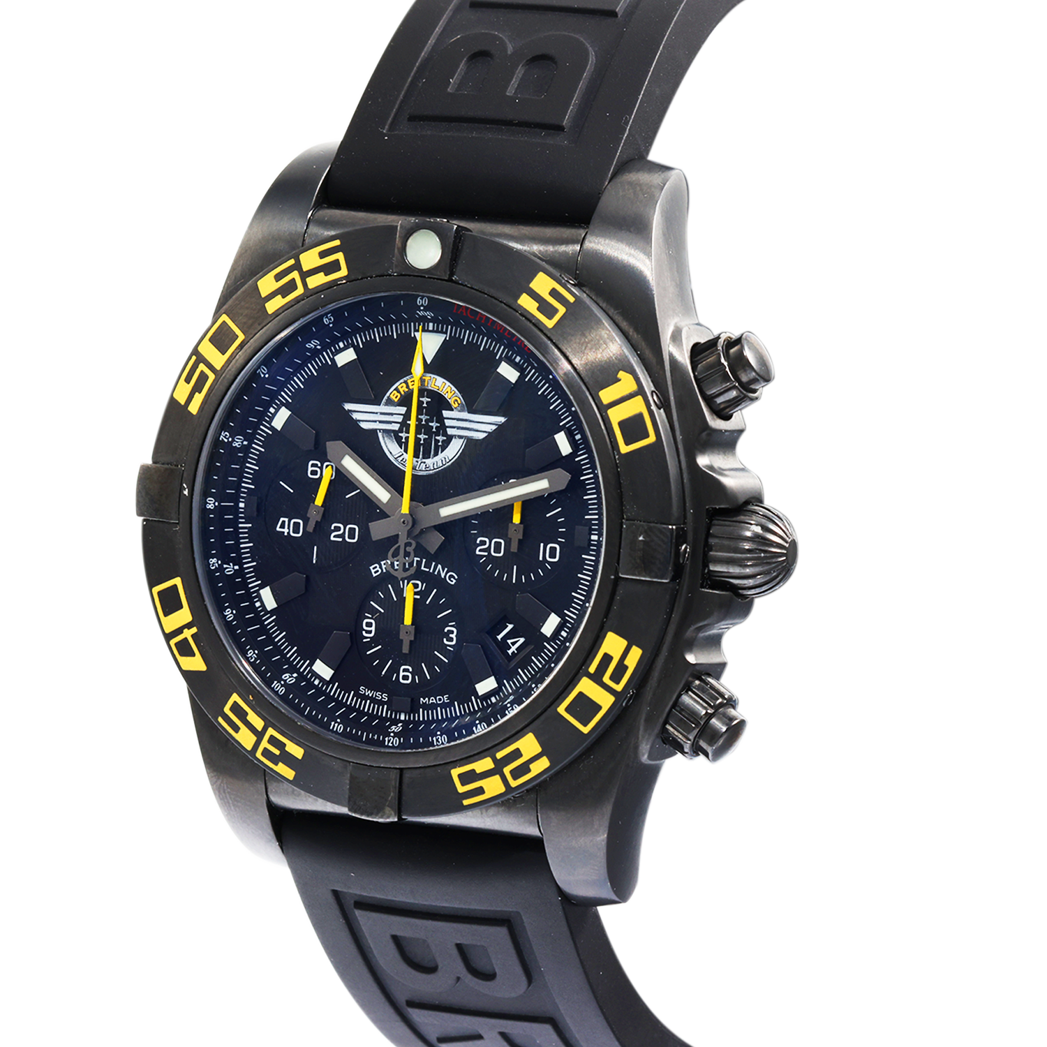 Breitling Chronomat 44 Jet Team Limited Black Steel 44mm Automatic