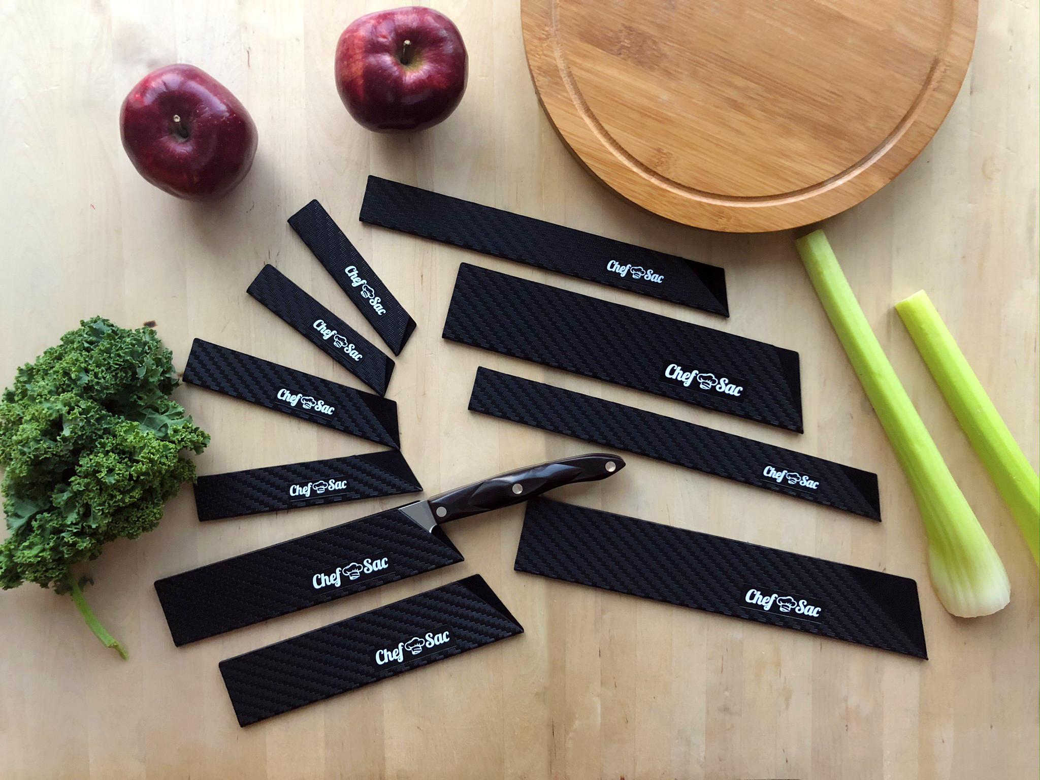 Chef Sac Knife Edge Guards Universal Blade Cover Durable BPAFree