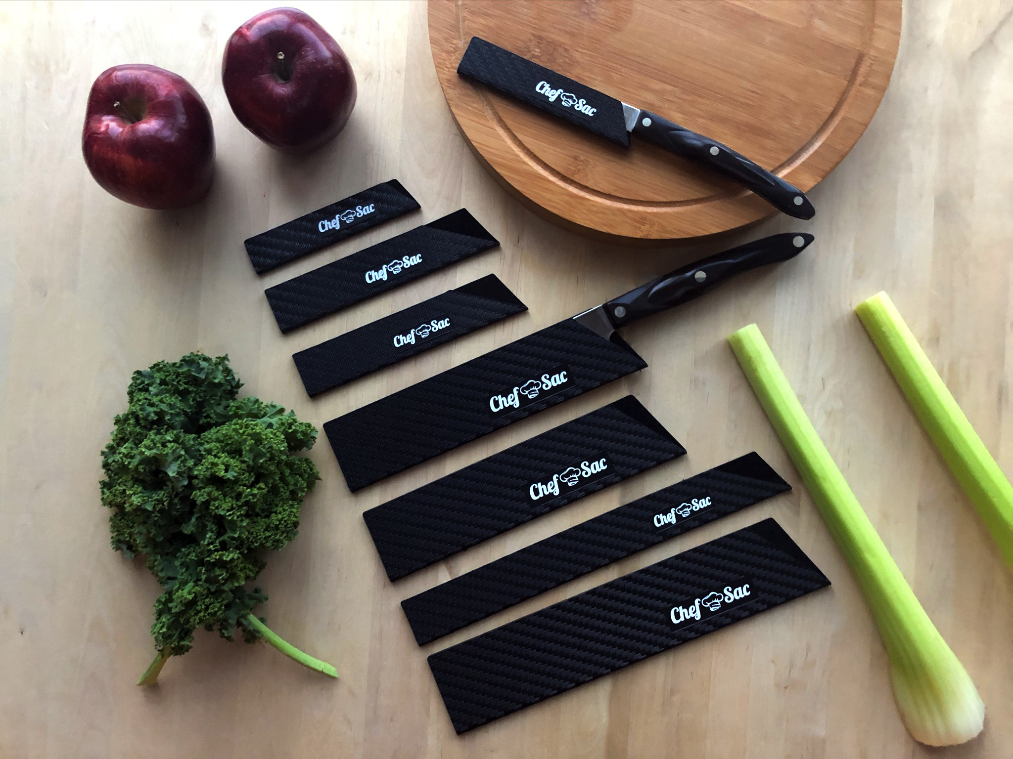 Chef Sac Knife Edge Guards Universal Blade Cover Durable BPAFree