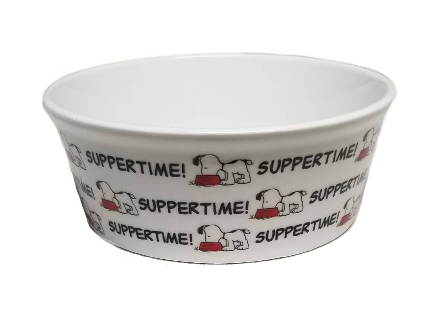 Peanuts Snoopy Dog Cat Pet Bowl Dish Charlie Brown By Gibson Heavy Stoneware Ebay