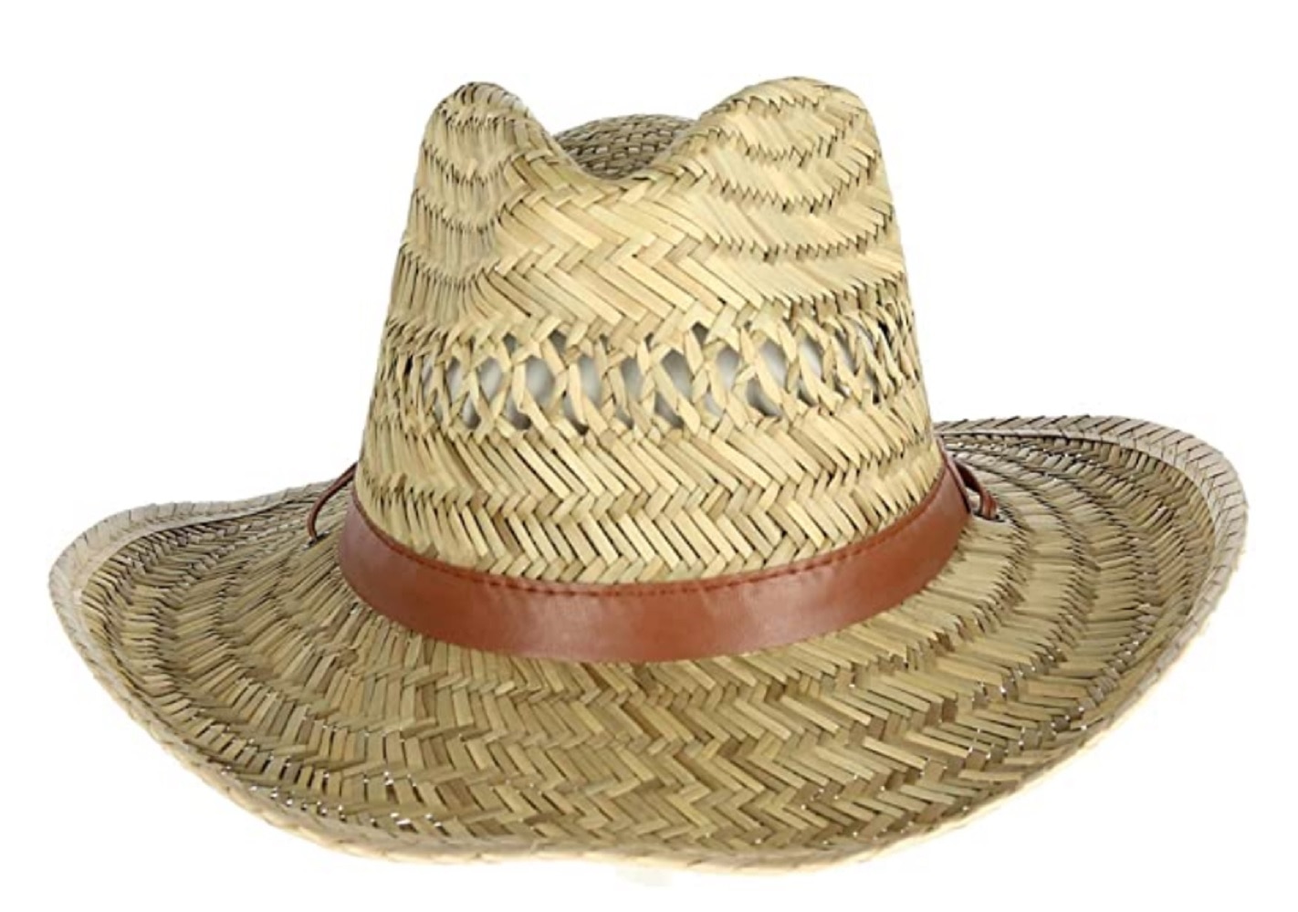 Sombrero de paja Kenny K para hombre para jardinería, trabajo al aire libre, paisajista, playa PM10 - Imagen 7 de 9