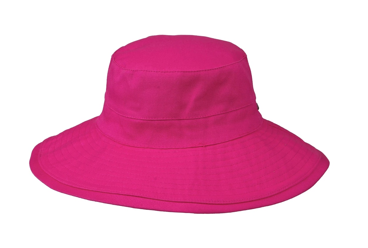 Sombrero con cubo Karen Keith para sol al aire libre lona de algodón, empacable ala 3,5" UPF50+ - Imagen 9 de 12