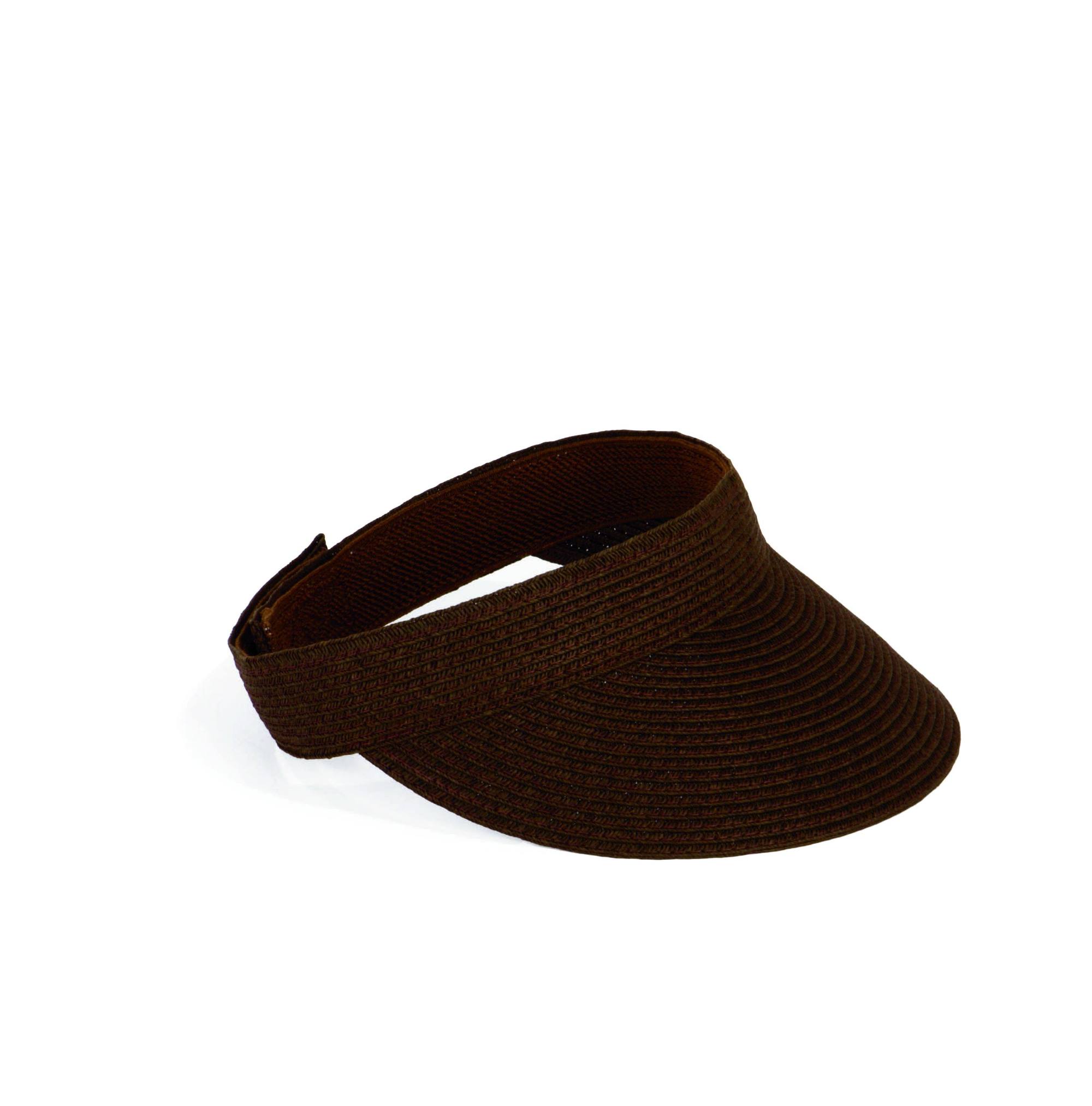 Para mujer San Diego Hat Company visera ultratrenzada ala pequeña UBV003 - Imagen 8 de 12