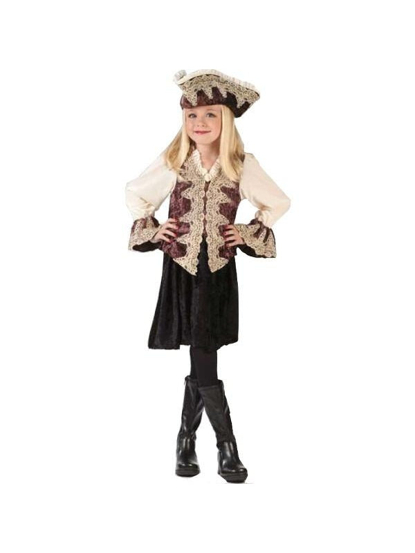 Childs Royal Pirate Lady Costume - 第 2/2 張圖片