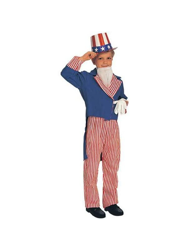 Child's Uncle Sam Costume - Picture 1 of 1