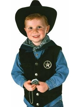 Conjunto de disfraz de vaquero infantil - Imagen 1 de 1
