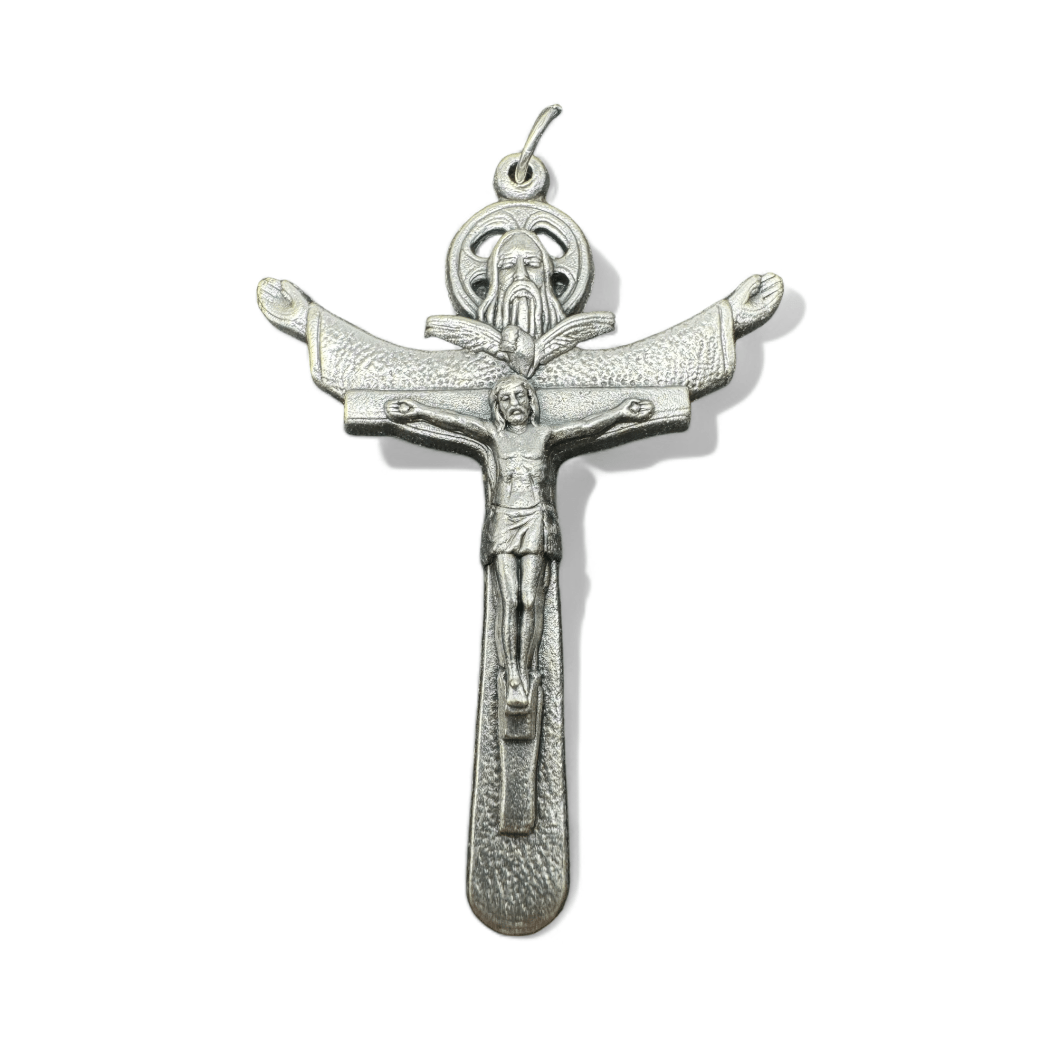 The Tertium Millennium Holy Trinity Cross Crucifix Blessed By Pope