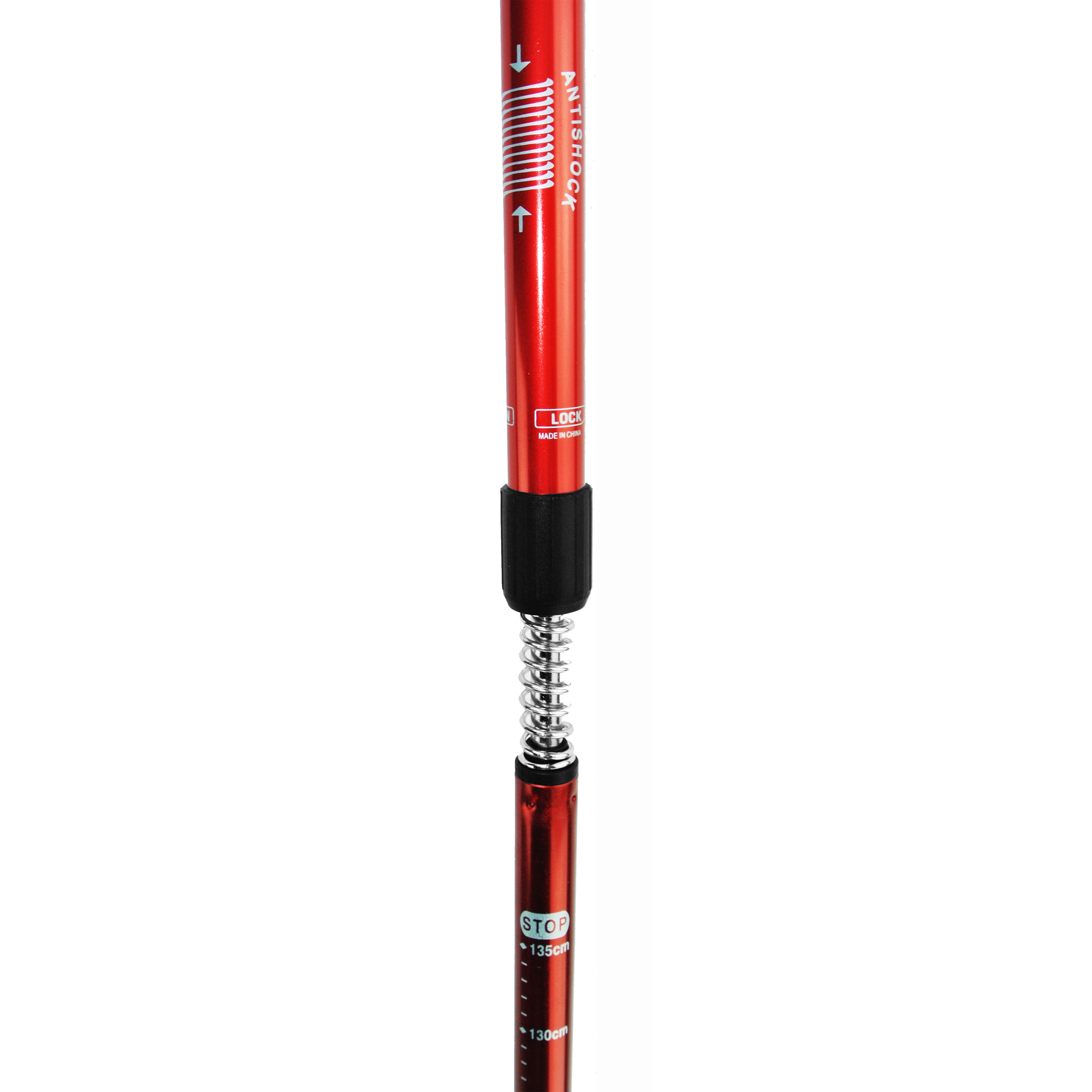 ProsourceFit Anti-Shock Trekking Poles, Adjustable Set of 2 for Hiking
