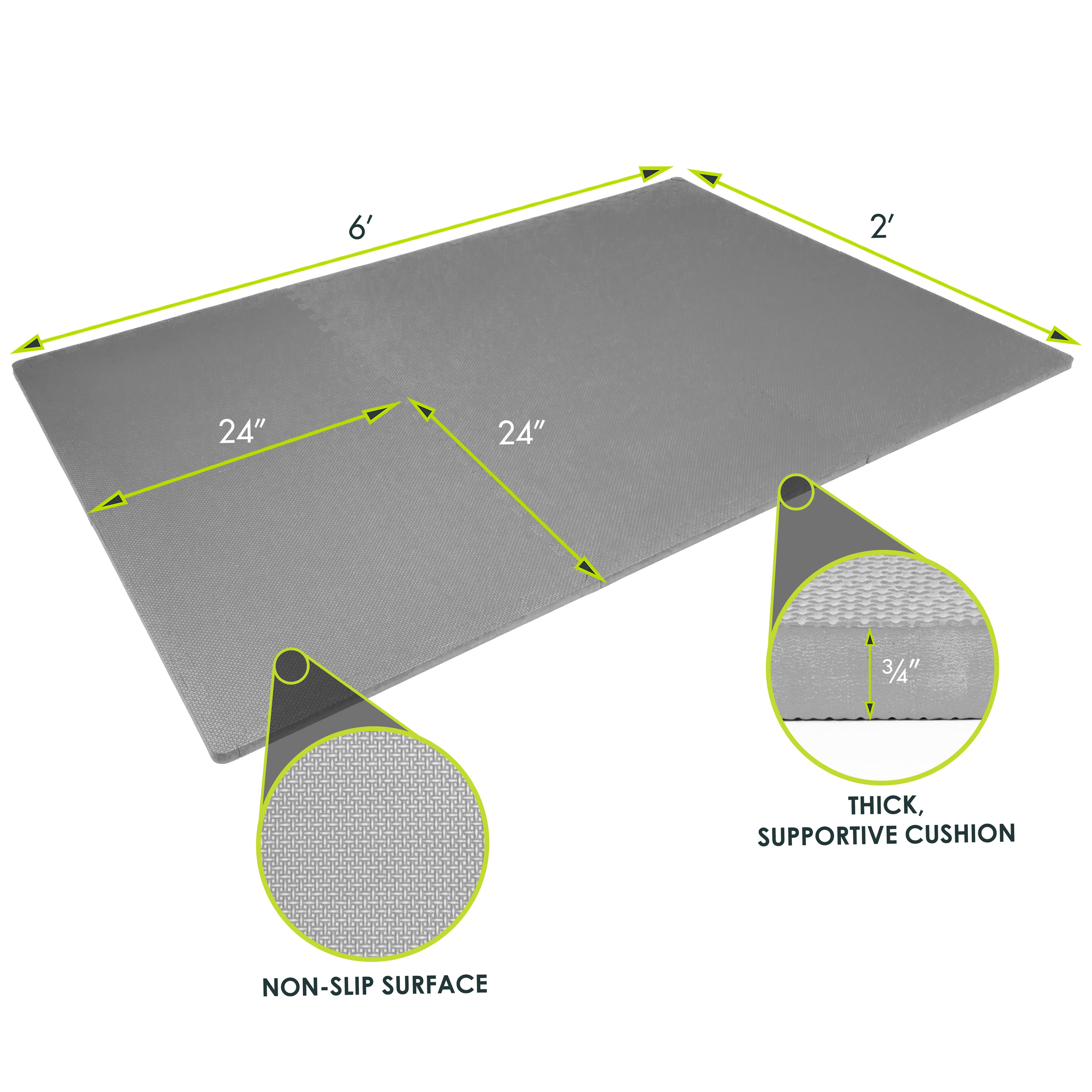 Sporting Goods Eva Foam Tiles Prosourcefit Extra Thick Puzzle Exercise Mat 3 4 Or 1 Inch Shkolnik Sporting Goods Eva Foam Tiles
