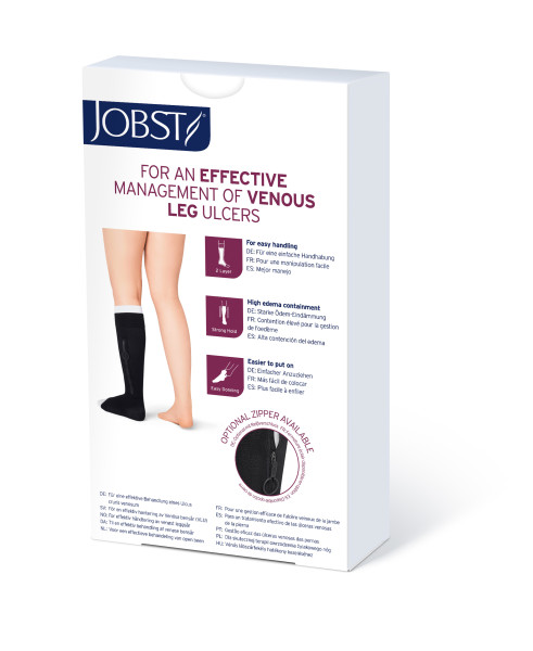 JOBST UlcerCARE 40+ mmHg Open Toe Stocking Without Zipper - Picture 20 of 24