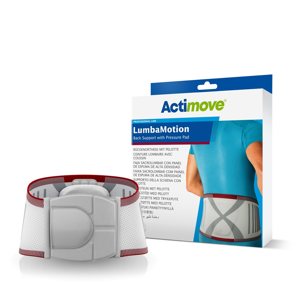 Actimov LumbaMotion Back Support with Pressure Pad