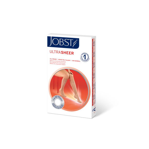 JOBST Women's Ultrasheer SoftFit Knee High Classic 20-30 mmHg Closed Toe - Picture 17 of 32
