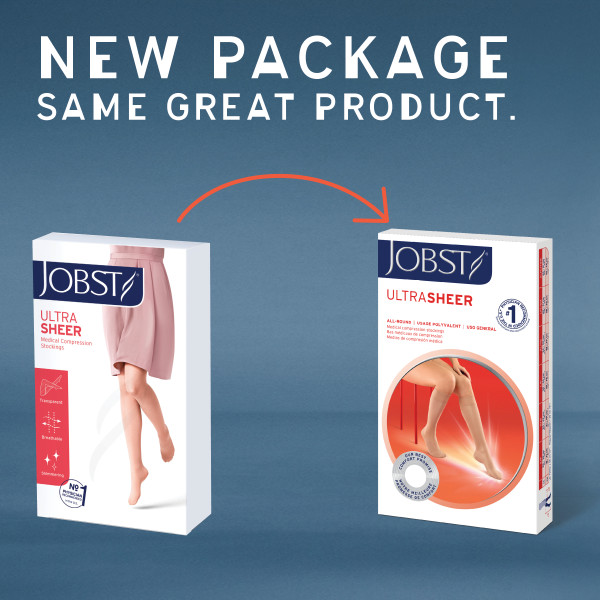 JOBST Women's Ultrasheer SoftFit Knee High Classic 20-30 mmHg Closed Toe - Picture 18 of 32