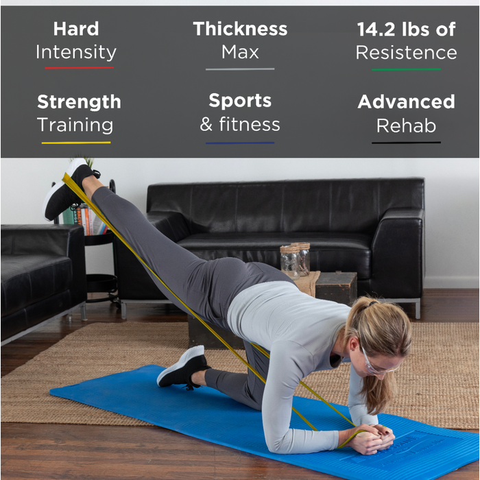 Theraband Professional Latex Resistance Bands, 50 Yard Roll - Picture 15 of 48