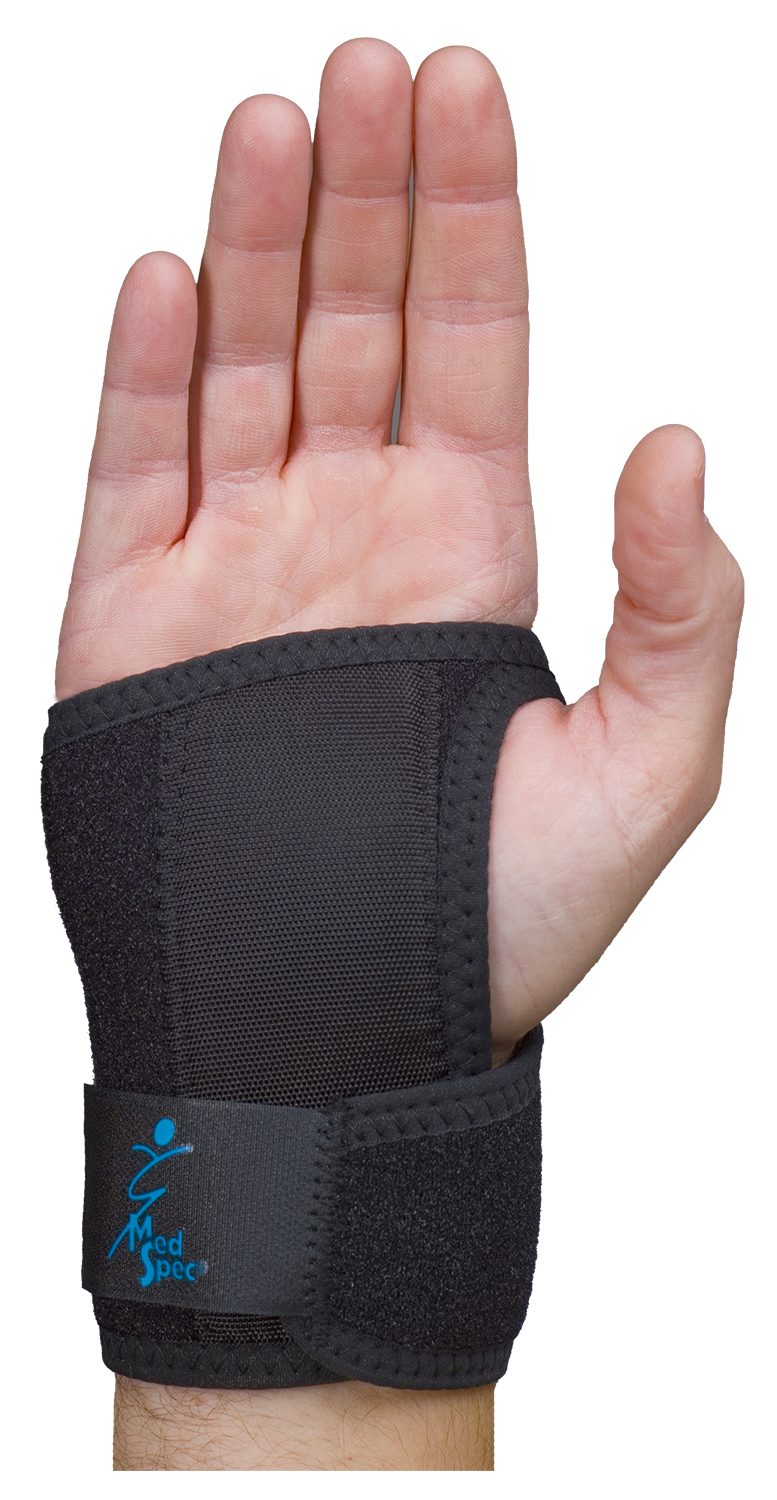 Med Spec GelFlex Wrist Support Brace, Black - Picture 21 of 36