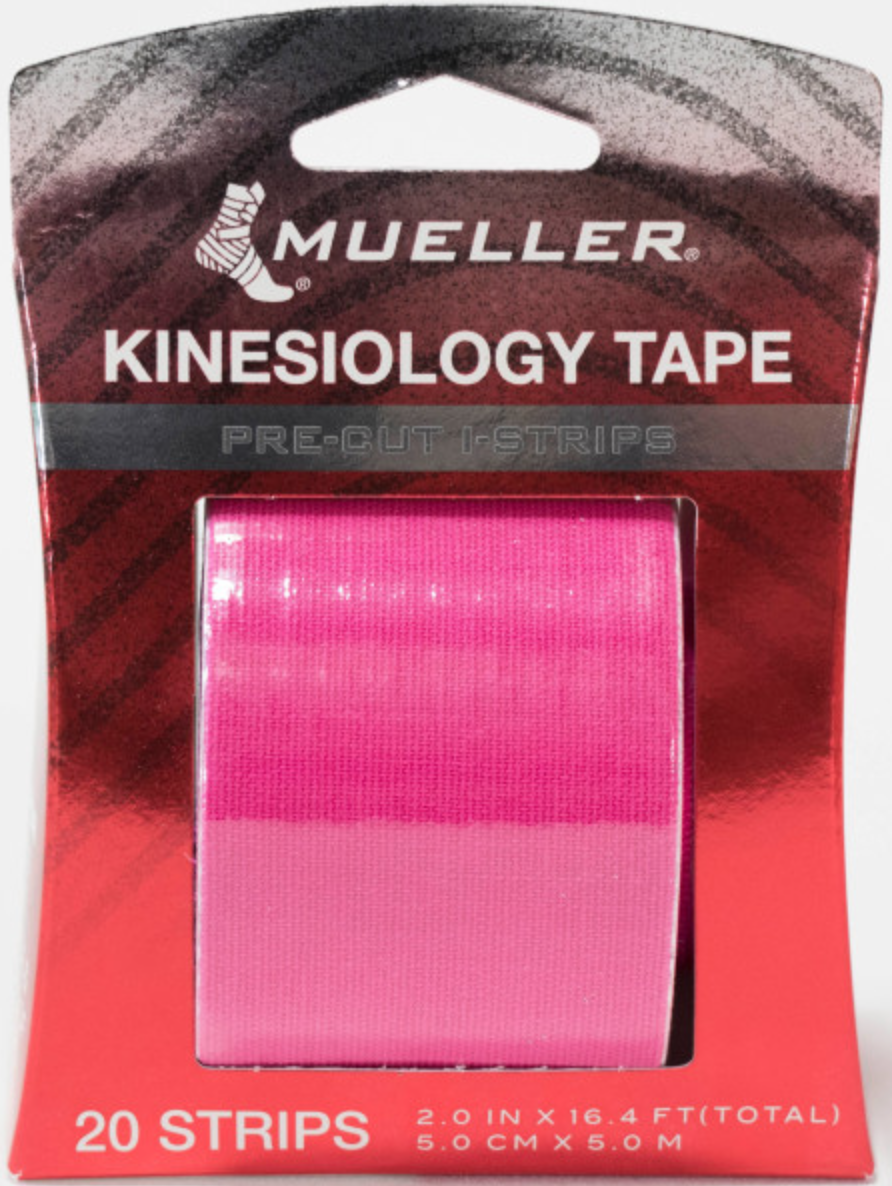 Mueller Sports Medicine Kinesiology Tape IStrip Roll (20 Strips), 2" x
