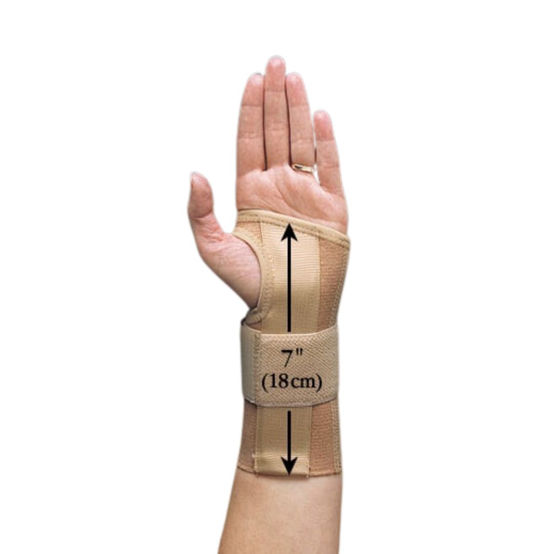 Liberty Orthotics Elastic Wrist Orthosis – Beige