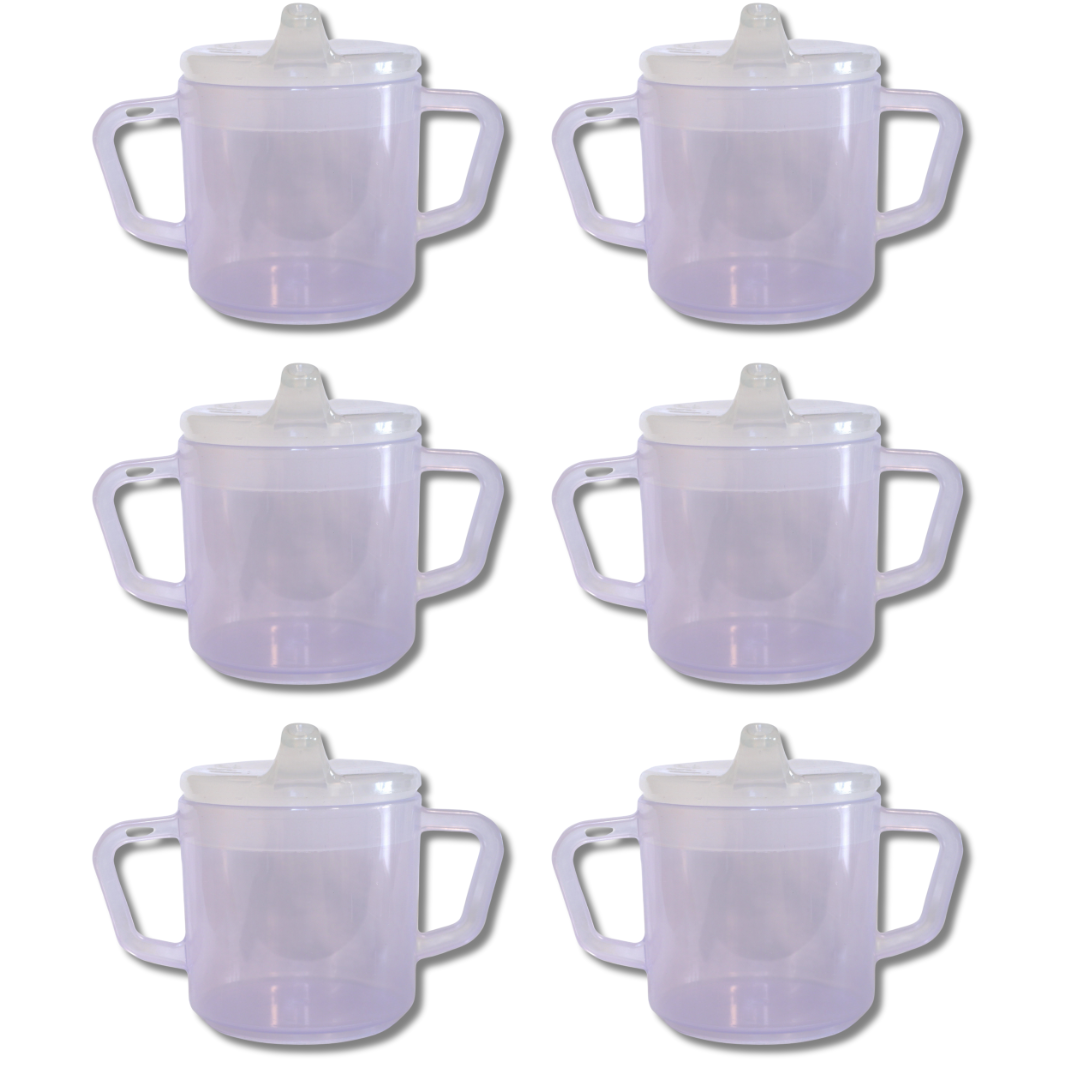 Providence Spillproof Compact 8 oz Adult Sippy Cup w/ 2 Handles - Picture 44 of 51
