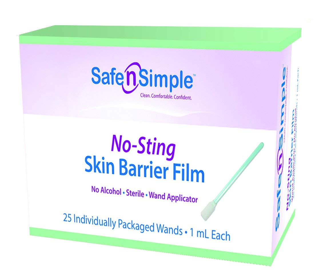 Safe n' Simple NoSting Skin Barrier Wipes, Wands or Spray eBay