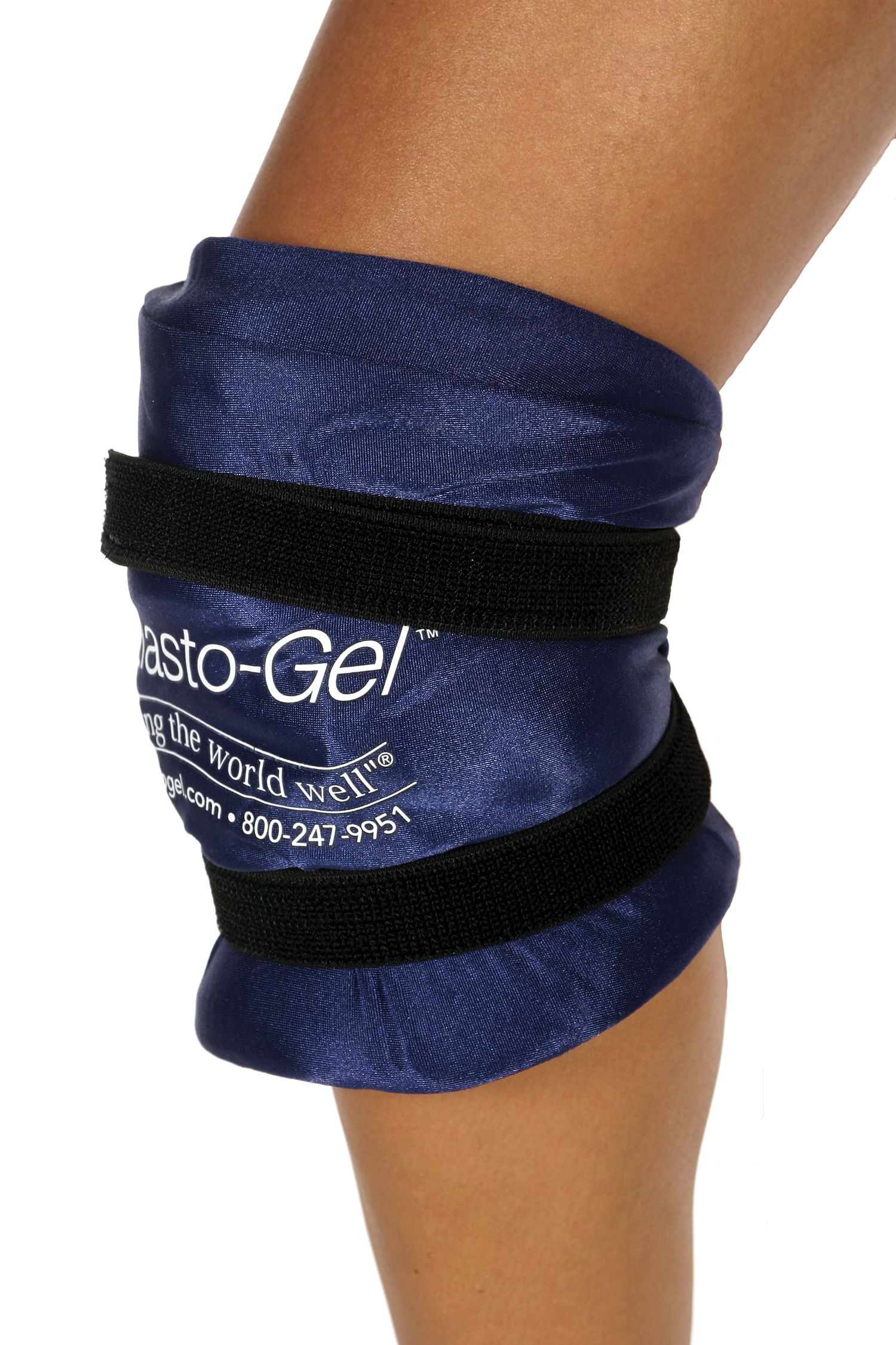 Elasto Gel Hot & Cold Reusable Knee Wrap w/Patella Hole