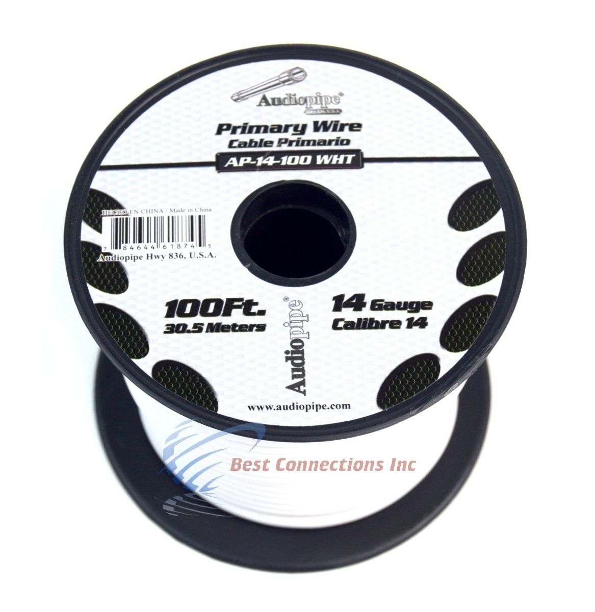 10 Rolls Audiopipe 100 Feet 14 Gauge BOAT AUTOMOTIVE Wire Auto Power Cable