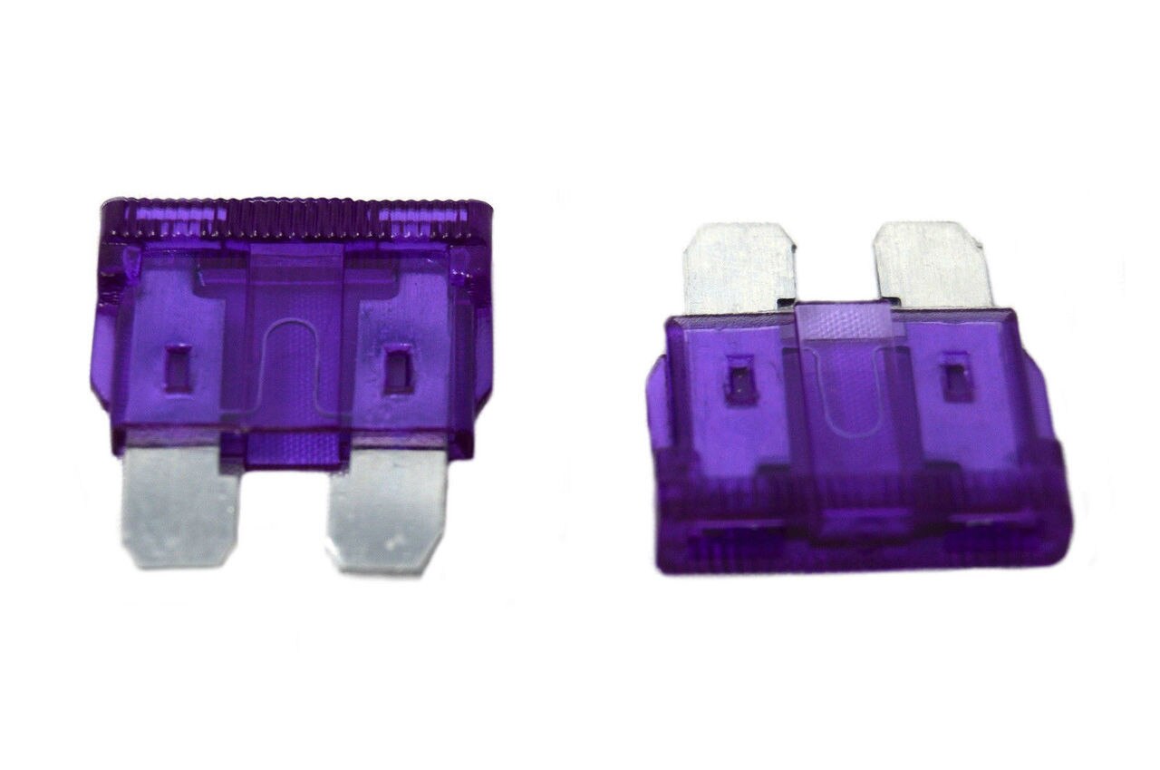 25 pack 3 Amp ATC Fuse Blade Style Metra 3A Automotive Car Truck