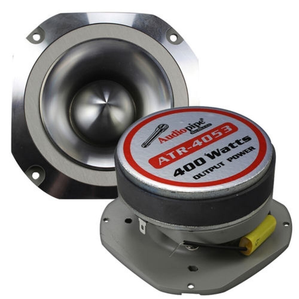400W 4" Audiopipe Titanium Bullet Super Tweeter Car Audio ATR4053 (1