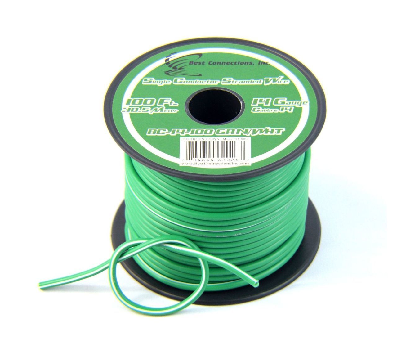 14 Gauge 3 Rolls 100' FT Primary Remote Wire Stripe Tracer Stranded