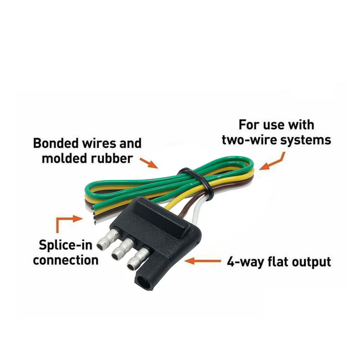 Four Way Flat Trailer Wiring 7 6 4 Way Wiring Diagrams Trailer Wiring