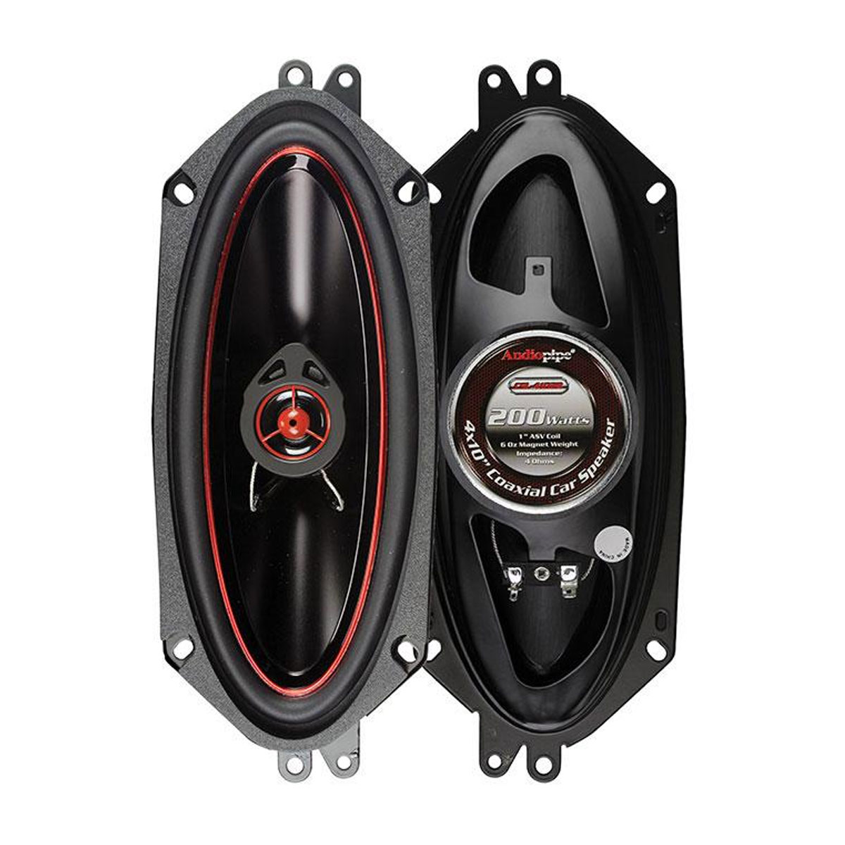 Audiopipe 4x10" 2-Way CSL Series Coaxial Car Speakers 200 Watts (1-Pair