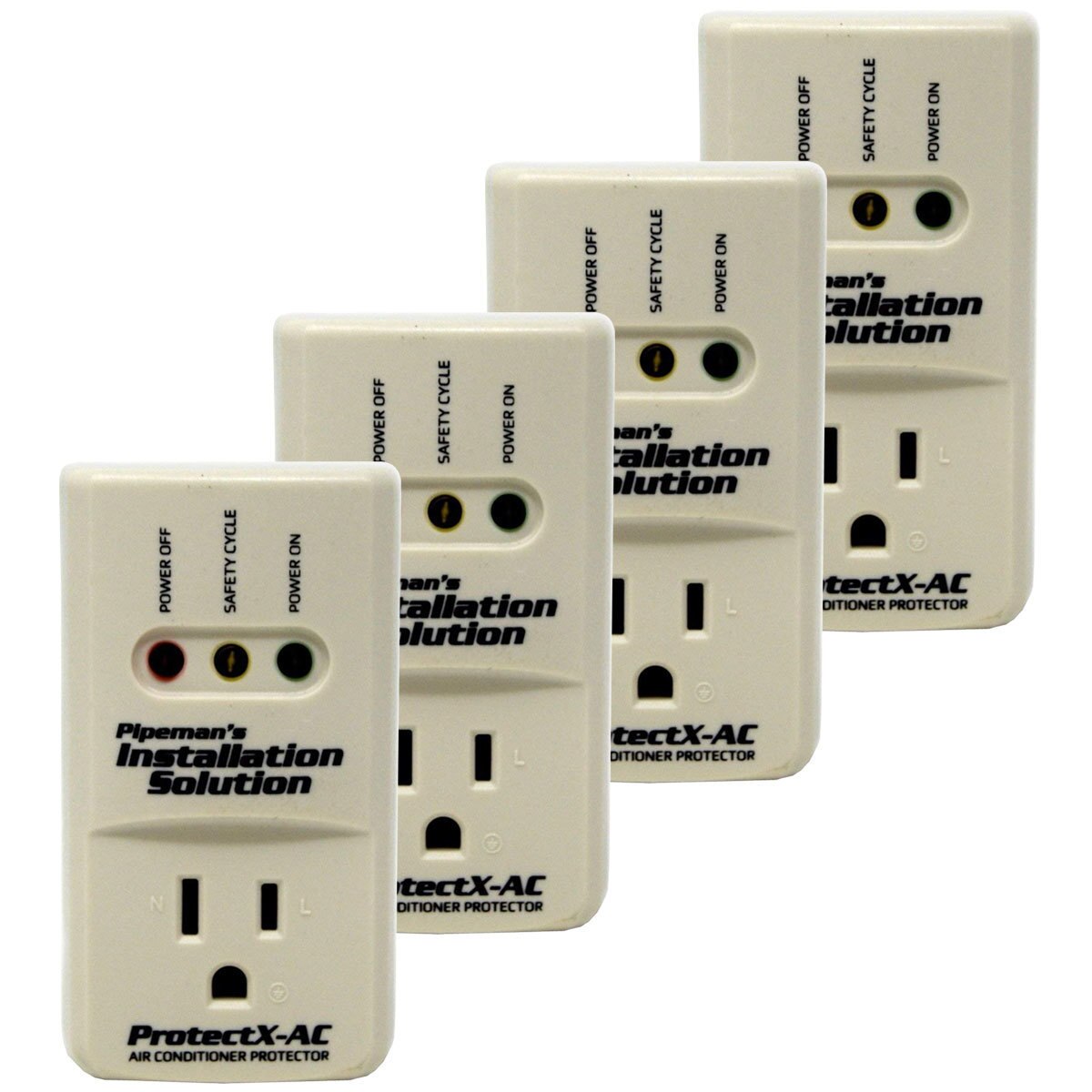 4Pack 3600 Watts Air Conditioner Surge Brownout Voltage Protector (New