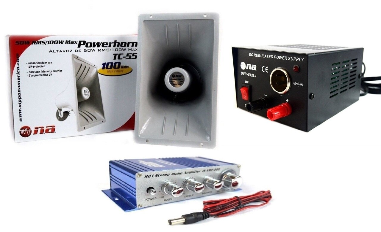 100 watt power horn speaker