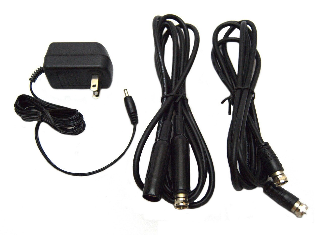 Indoor Outdoor High Gain Signal Amplifier TV Antenna Amplifier Signal Booster HD Digital VHF UHF