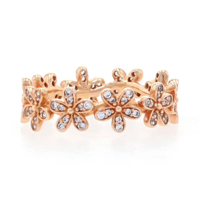 Pandora Rose Dazzling Daisy Ring Sterling NEW Authentic