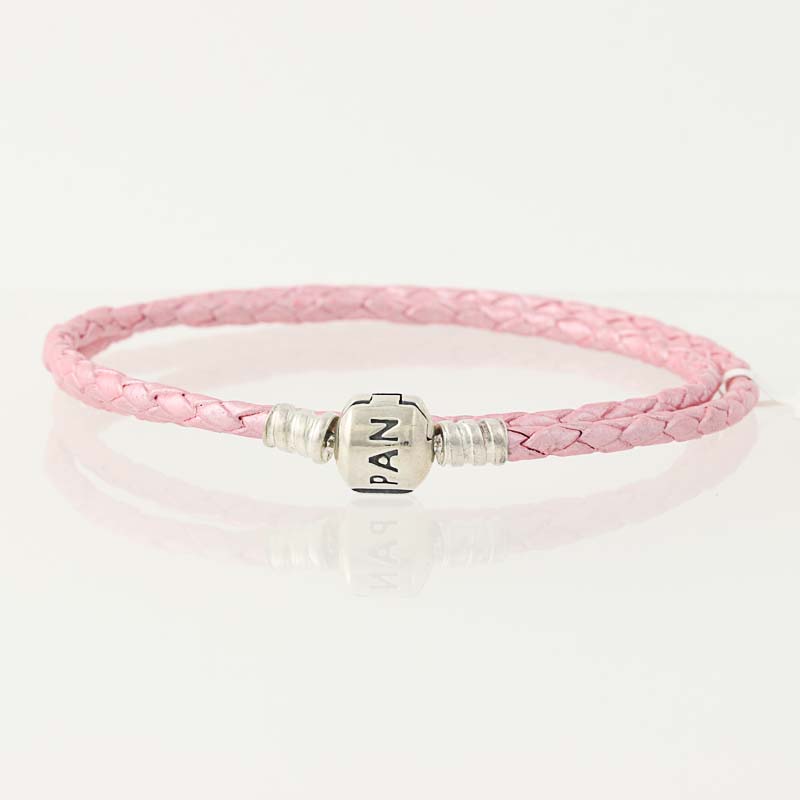 bracciale pandora cuoio rosa bracciale pandora cuoio rosa