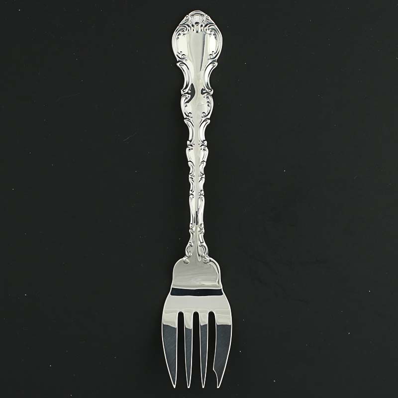 Gorham Strasbourg Set of 12 Salad Forks 1897 Sterling Silver Flatware 6
