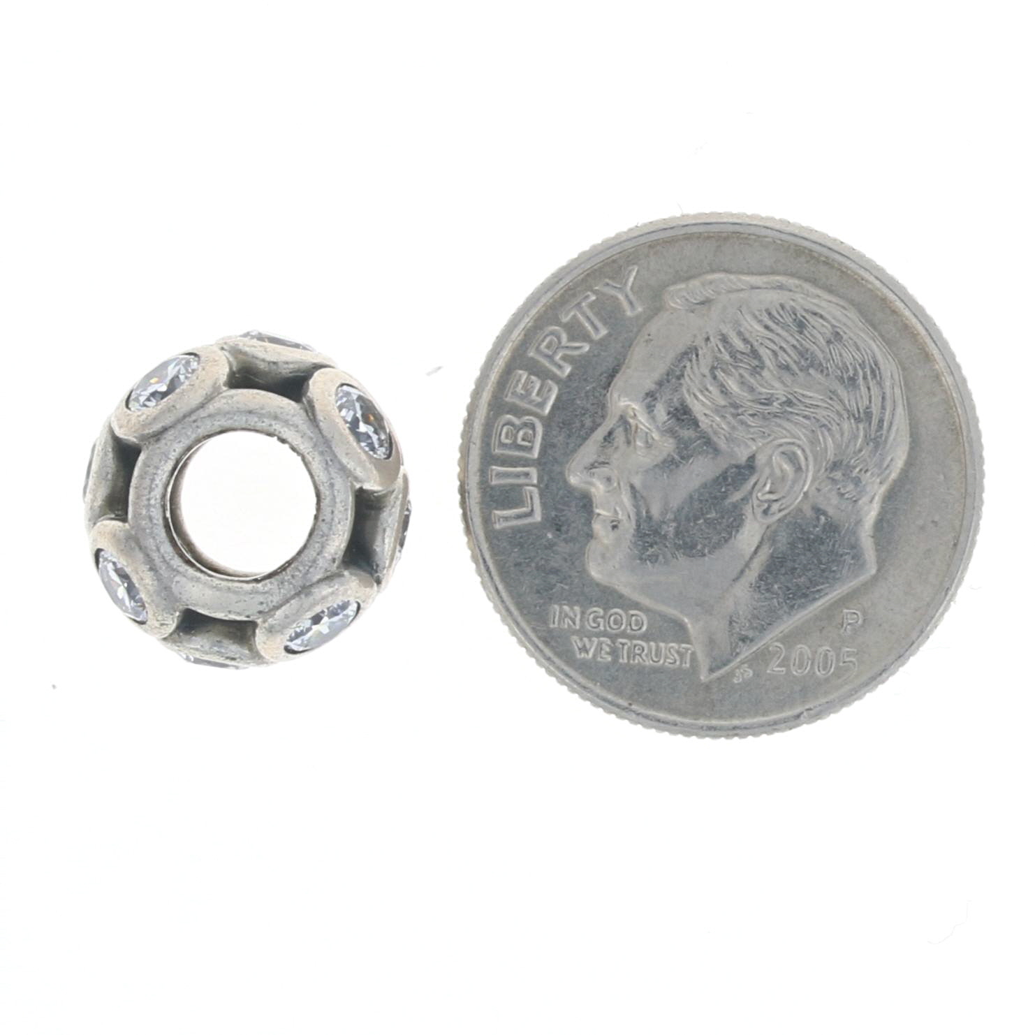 チャーム lisim3 Cubic Evil Eye Charm, Q5-G3, 2 Pcs, 13x7mm, Nickel Free