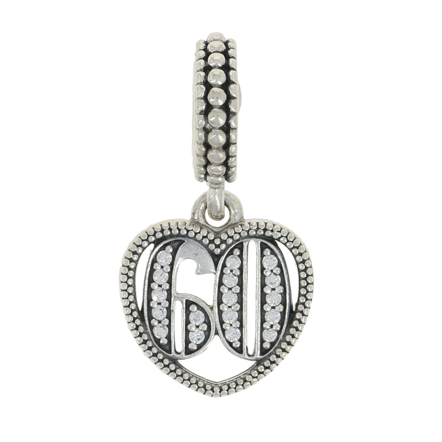 pandora 60 anni charm pandora 60 anni charm