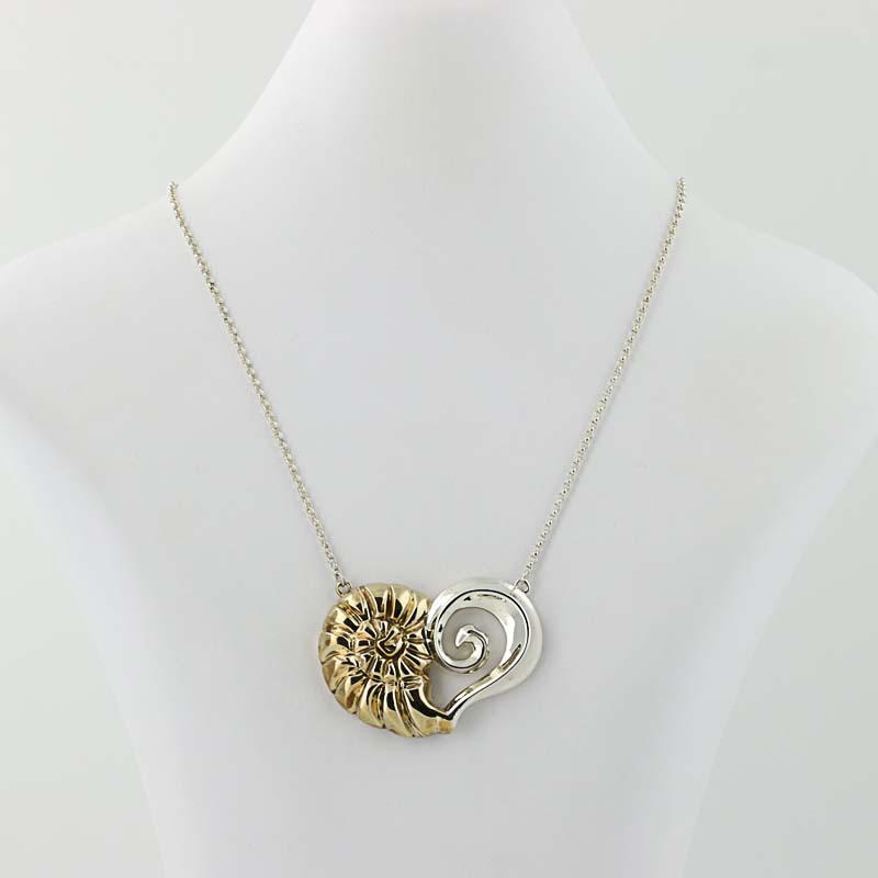 Chunky Heart Pendant Necklace Sterling Silver Brass Shell 17 75 Chunky Heart Pendant Necklace Sterling Silver Brass Shell 17 75 Rlm Studios