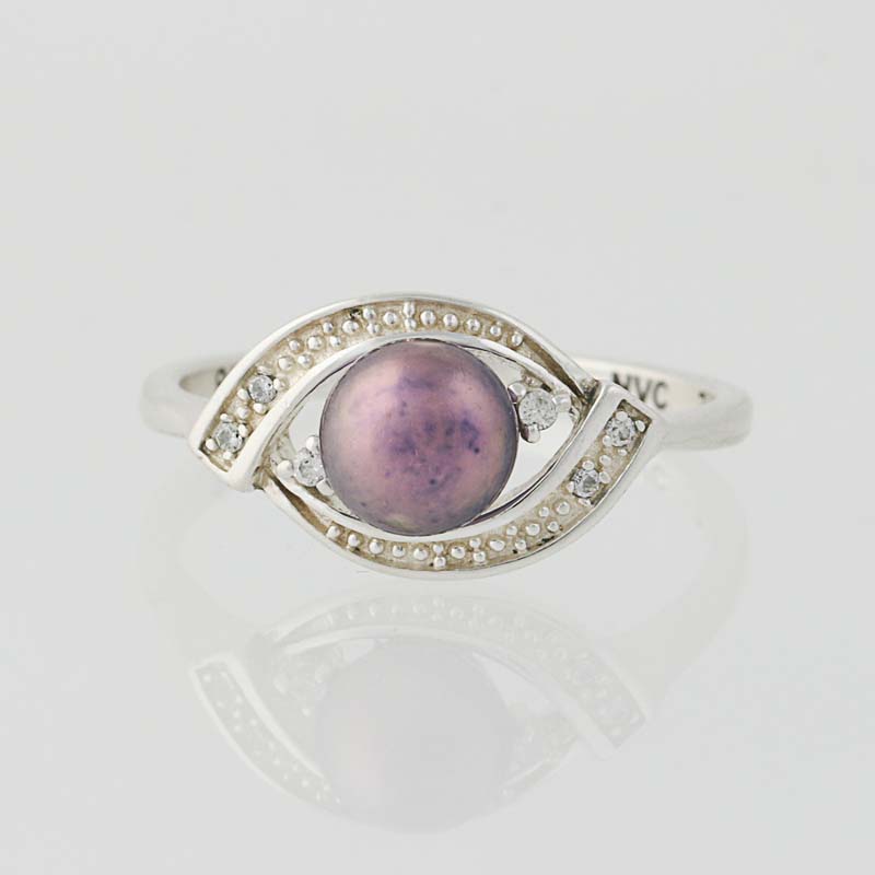 Nvc Silver Ring With A Pearl Nvc Silver Ring With A Pearl
