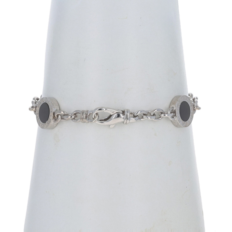 BVLGARI シルバー ブラックストーン ブレスレット BVLGARI BVLGARI Bracelet 287635 | Bulgari