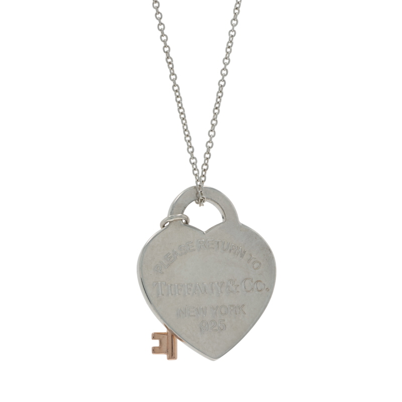 Tiffany & Co. Return to Tiffany Heart Pendant Necklace 16