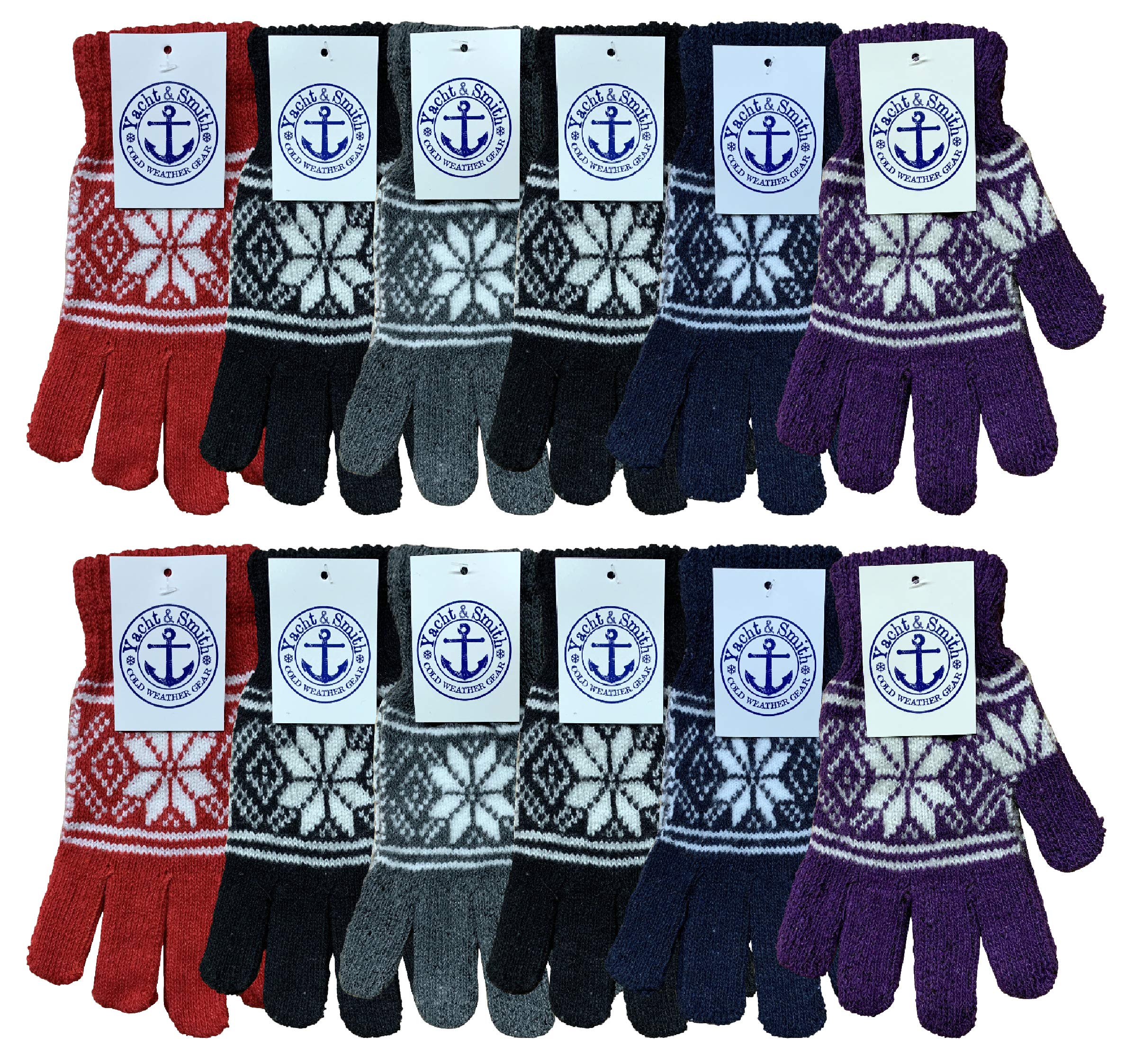 Yacht & Smith Wholesale Bulk Winter Thermal Beanies Skull Caps,Unisex - Picture 50 of 167
